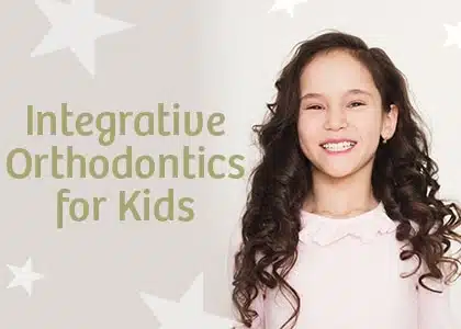 Integrative Orthodontics for Kids 6 Image of kids and text on the image "Integrative Orthodontics For Kids "